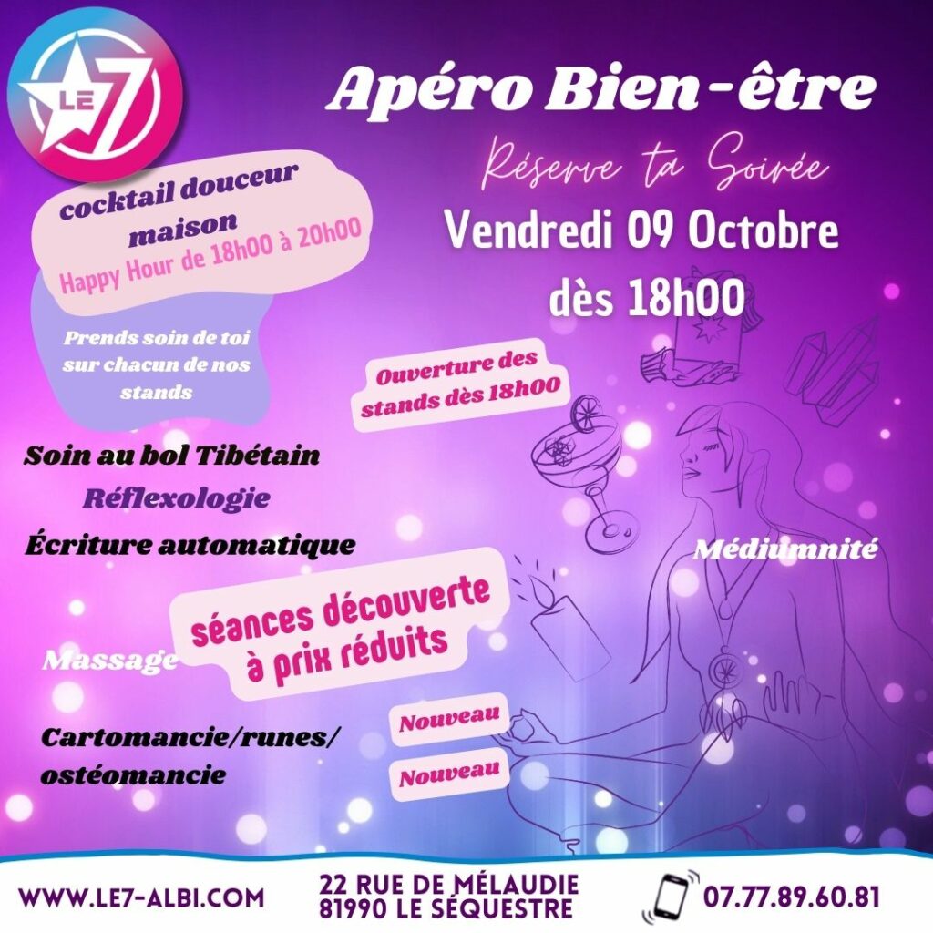 APÉRO BIEN-ÈTRE