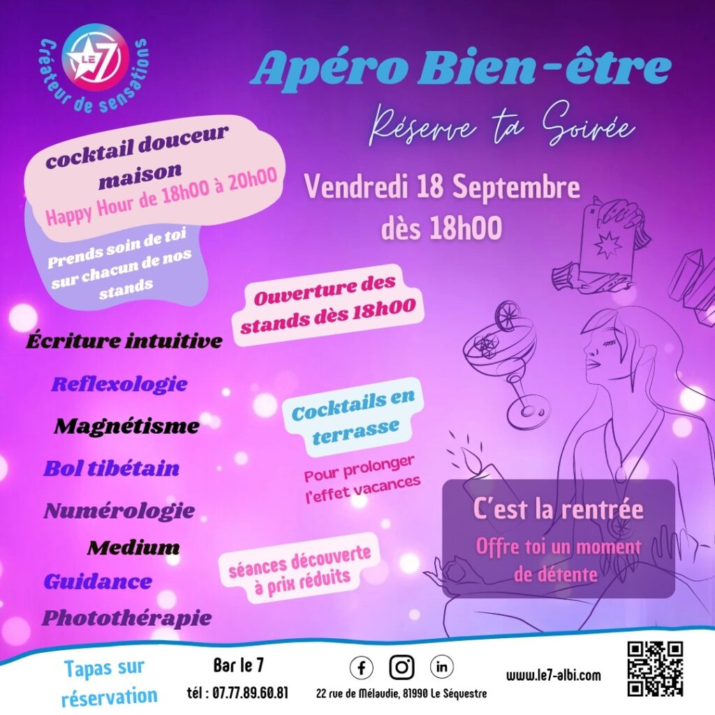 APÉRO BIEN ÊTRE